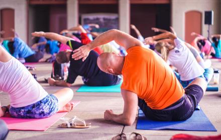 yoga, class, fitness